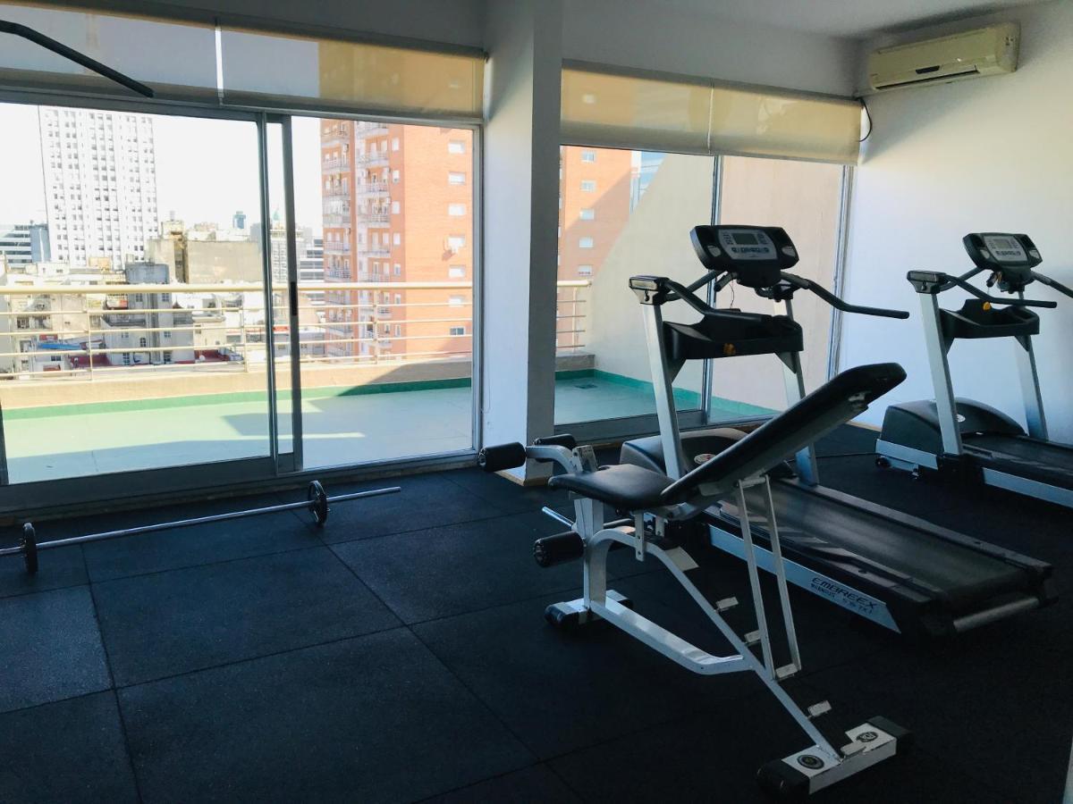 Apartamento Centrico Y Moderno Con Balcon, Piscina, Gimnasio Y Laundry ブエノスアイレス エクステリア 写真