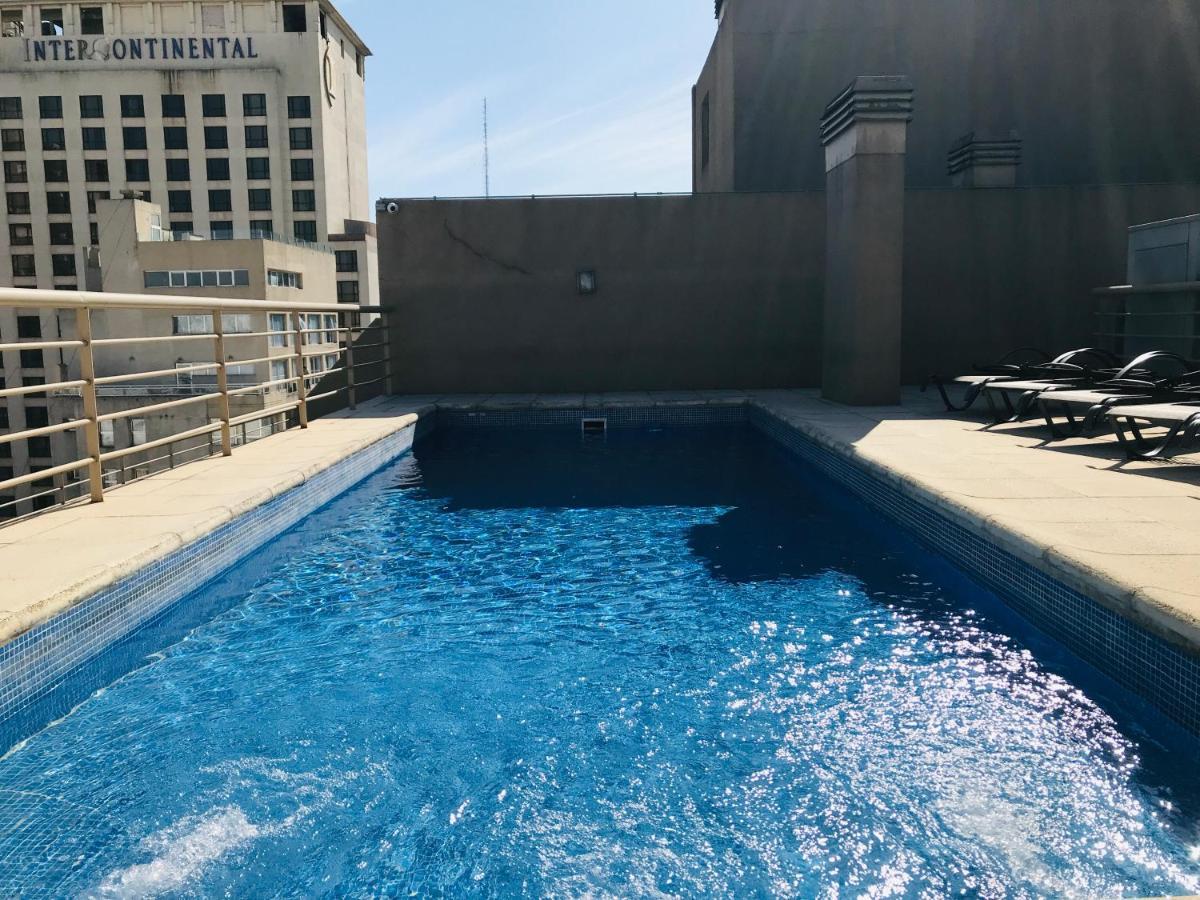 Apartamento Centrico Y Moderno Con Balcon, Piscina, Gimnasio Y Laundry ブエノスアイレス エクステリア 写真