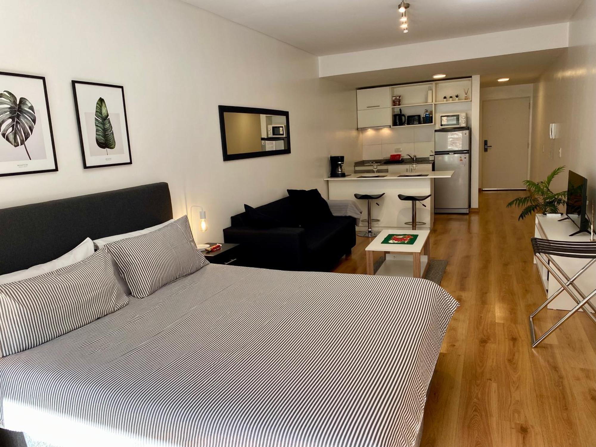 Apartamento Centrico Y Moderno Con Balcon, Piscina, Gimnasio Y Laundry ブエノスアイレス エクステリア 写真